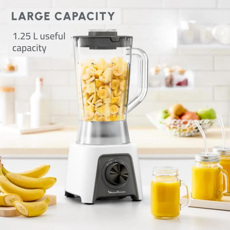Blender Moulinex Blendeo LM2C31M2 - 1,5L, 2V, 450W, Blanc - photo 2