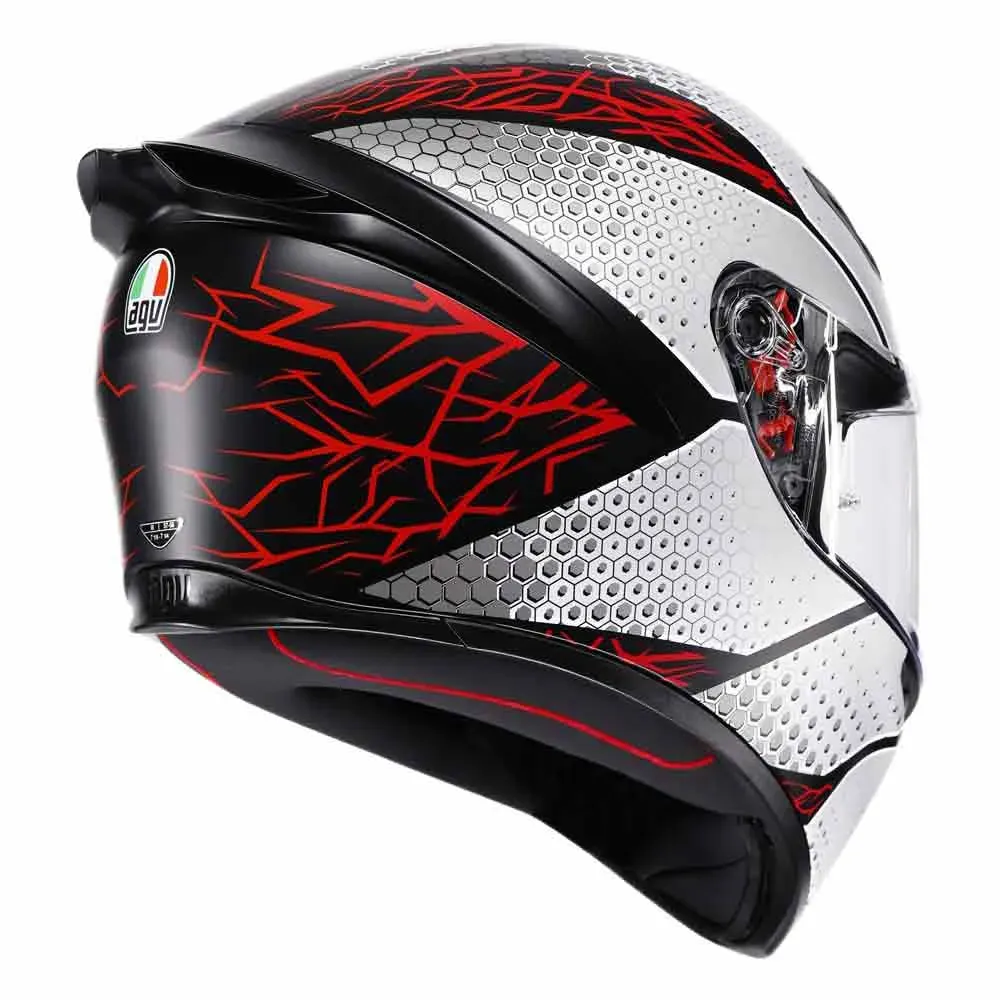 Casque Moto intégral AGV K1 S E2206 Speedarmor - Orange ou blanc, Tailles du XS au 2XL - photo 3