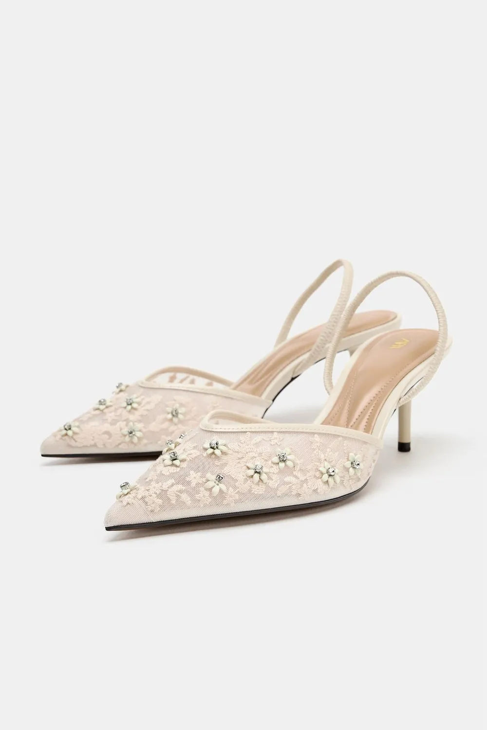 Chaussures à talons en Mesh avec Fantaisie - Tailles du 38 au 42 - photo 2