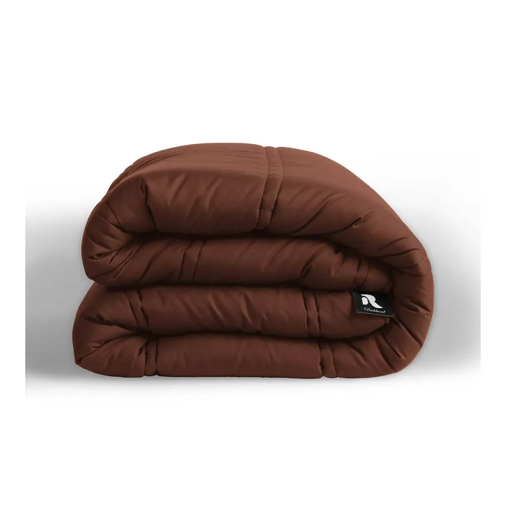 Couette R Monochrome Terracotta - Marron, Plusieurs tailles disponibles