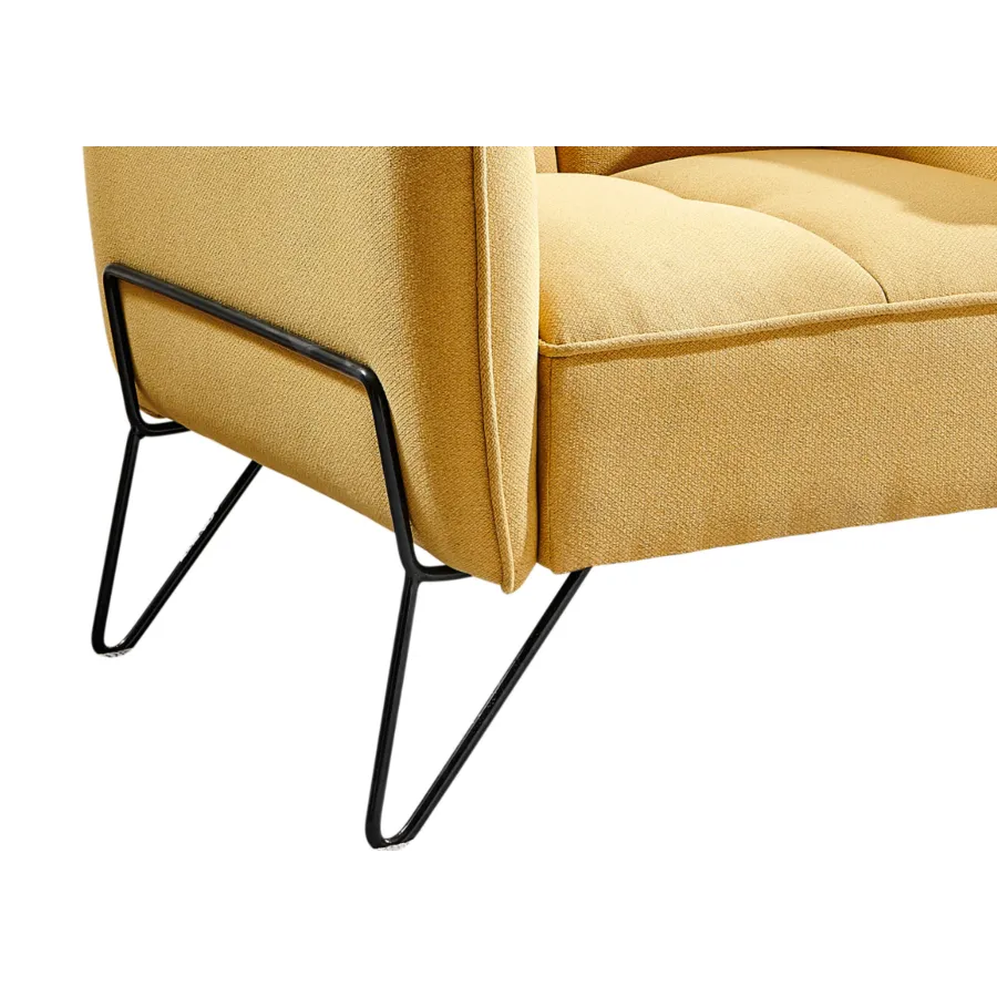 Fauteuil Donna - Jaune - photo 4