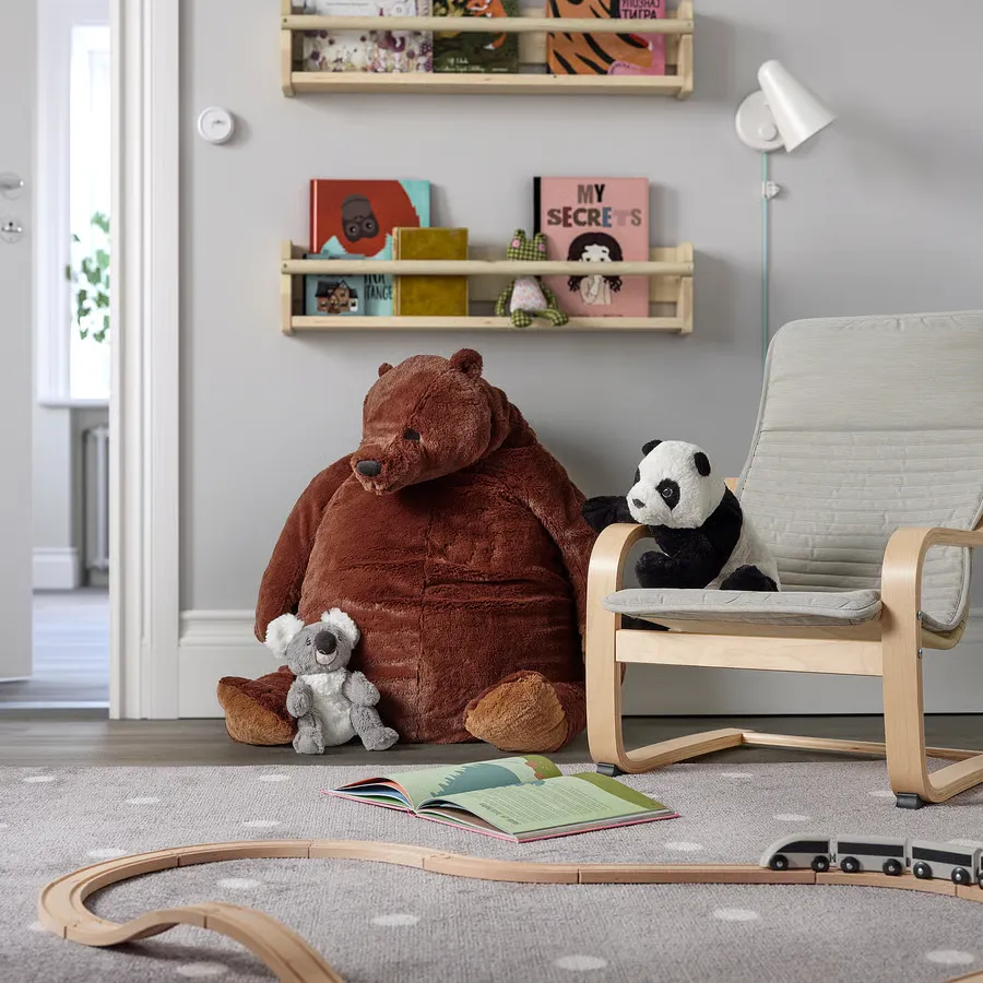 Peluche Ours brun Djungelskog - 100 cm - photo 2