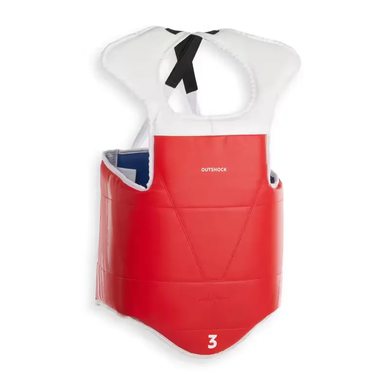 plastron de Taekwondo réversible Outshock 500 - Taille M ou L