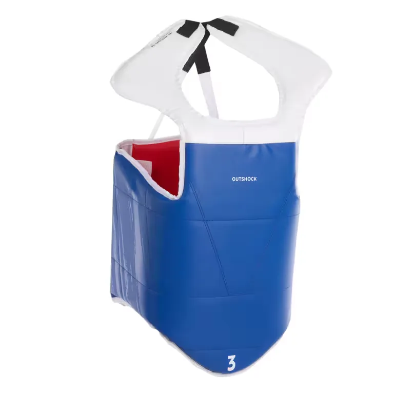 plastron de Taekwondo réversible Outshock 500 - Taille M ou L - photo 2