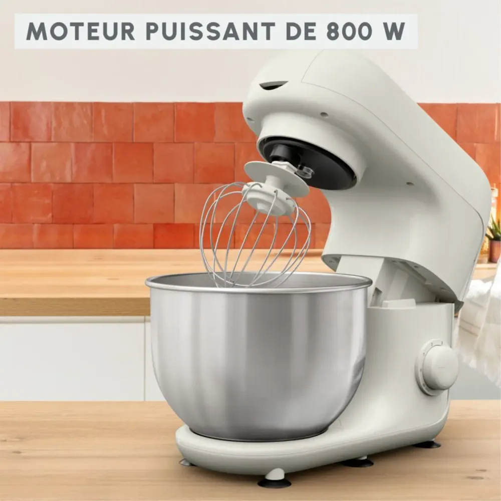 Robot Pâtissier Moulinex QA1601 Kitchen machine essential - 4,8L, 800W - photo 7