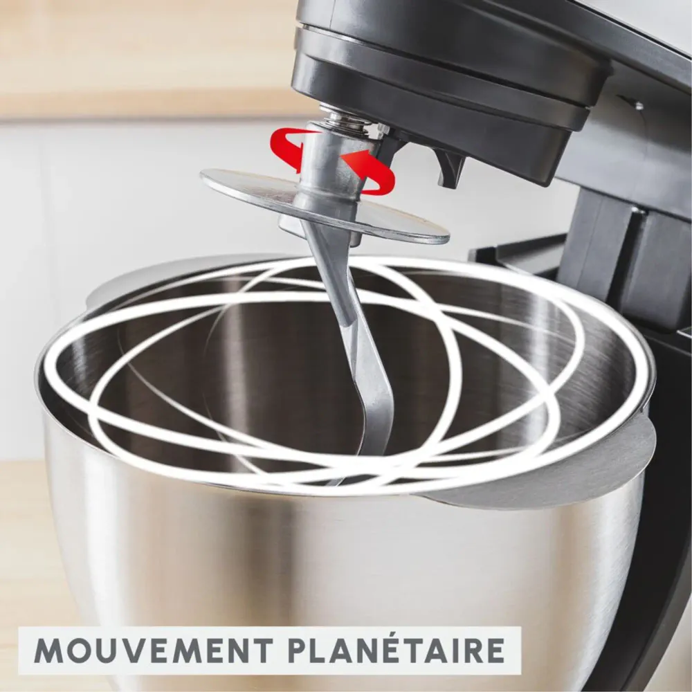 Robot Pâtissier Moulinex QA1601 Kitchen machine essential - 4,8L, 800W - photo 4