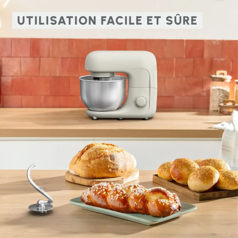 Robot Pâtissier Moulinex QA1601 Kitchen machine essential - 4,8L, 800W - photo 6