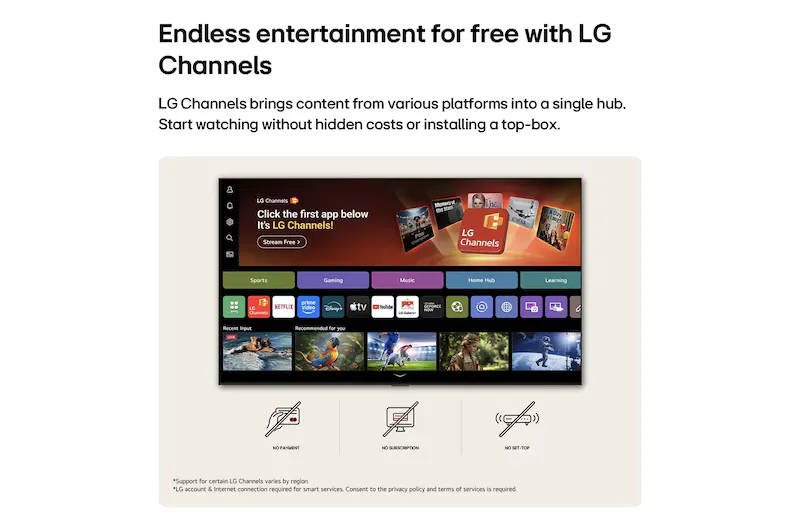 Smart TV 55'' LG Nano 50NU850B6LA - 4K, UHD, AI, NU85, 2026 - photo 5