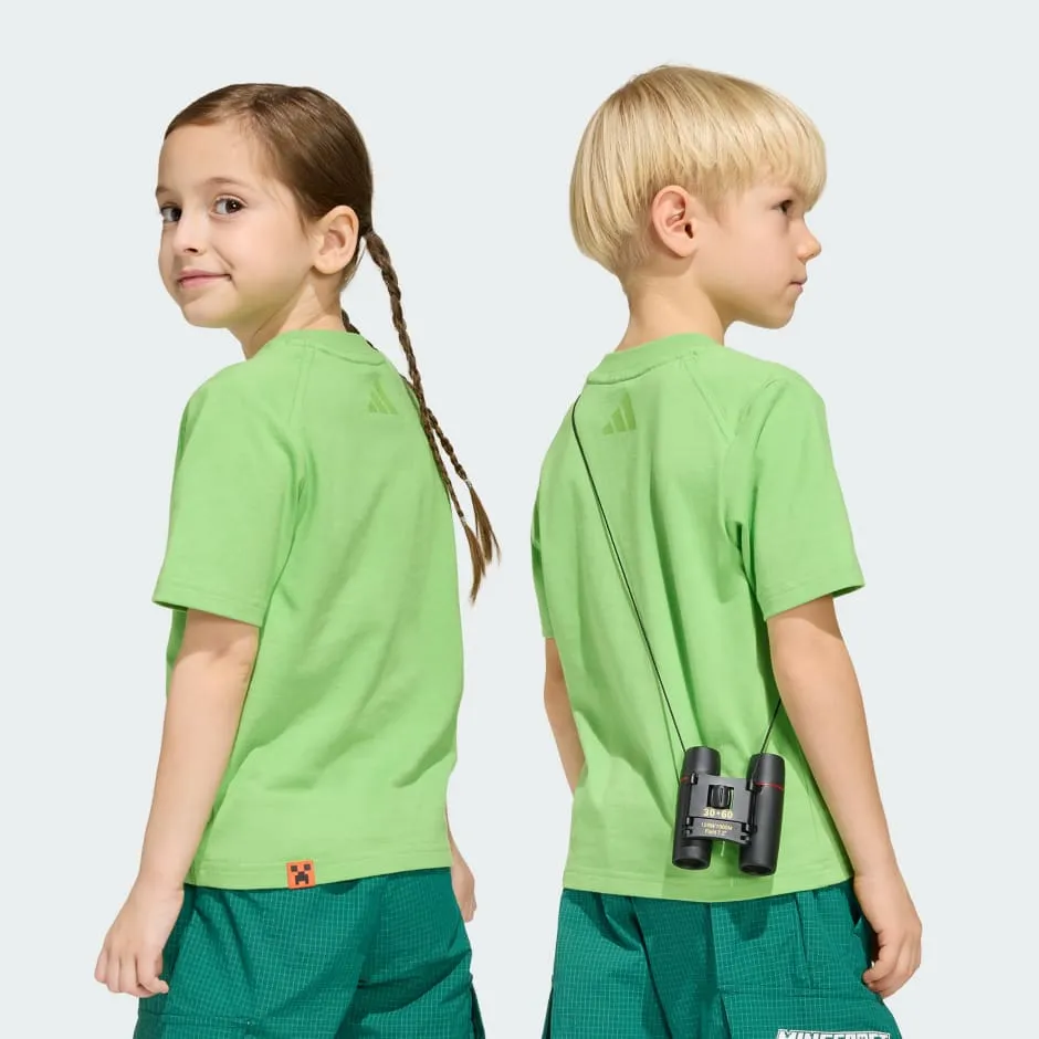 T-shirt Adidas Minecraft Terrex - Menthe ou lime, Tailles de 5 à 16 ans - photo 3