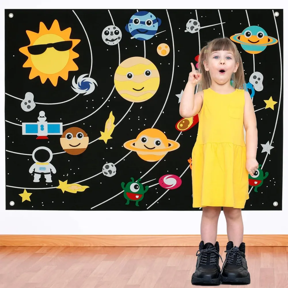 Tapis en Feutrine Montessori SpaceWallMat