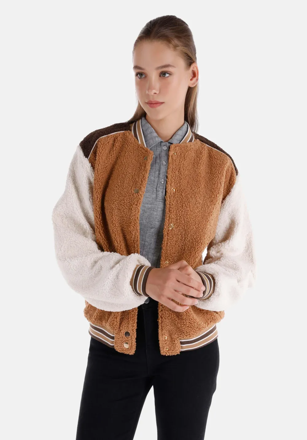 Veste Multicolou Regular Fit - Taille S