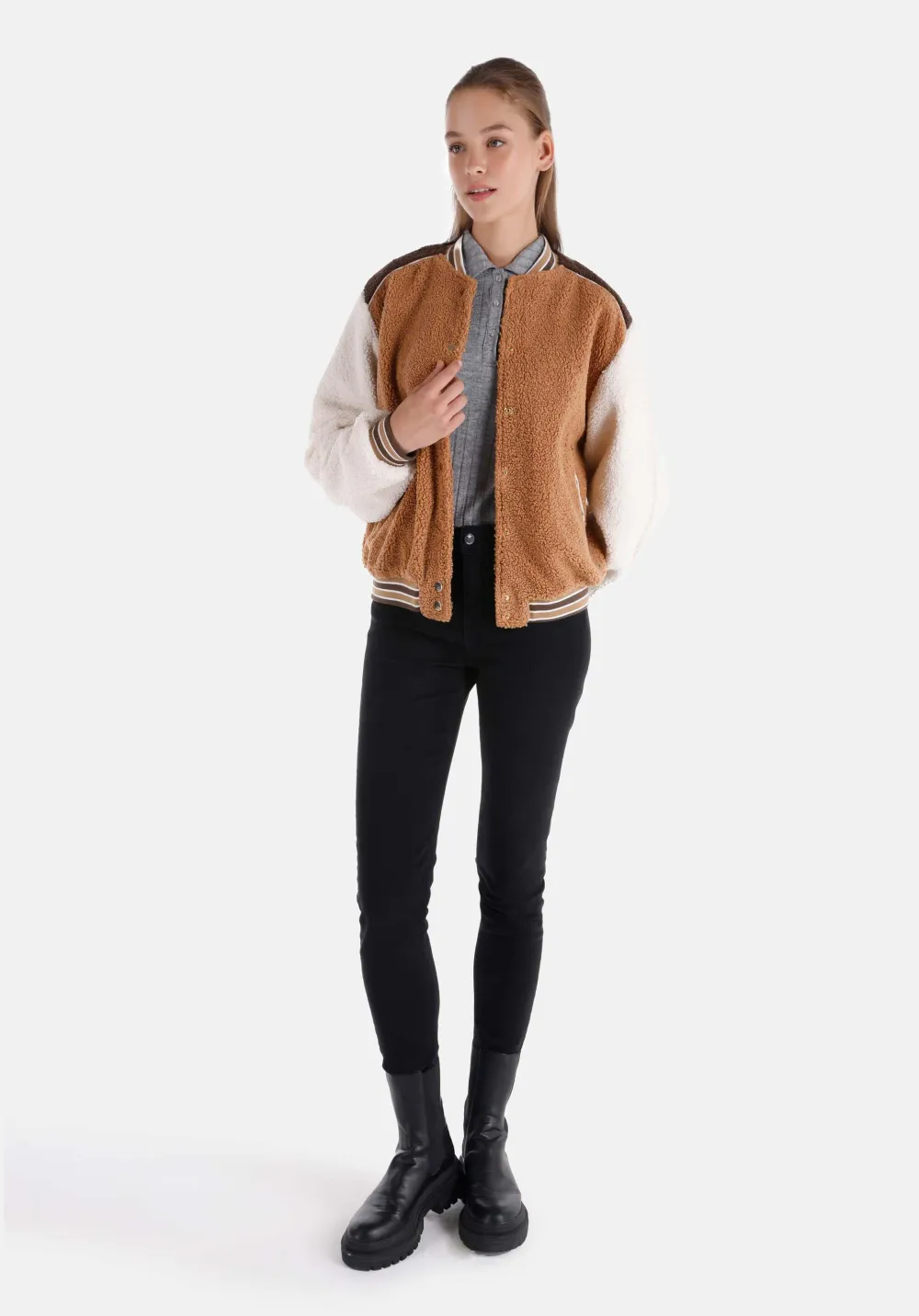 Veste Multicolou Regular Fit - Taille S - photo 3